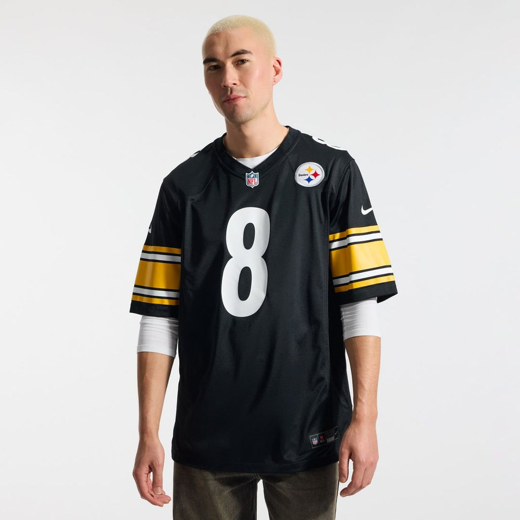 Pittsburgh Steelers Aaron Rodgers Gold Alternate 1933 Throwback Game Jersey
