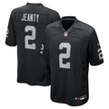 Las Vegas Raiders Ashton Jeanty Black Team Game Jersey