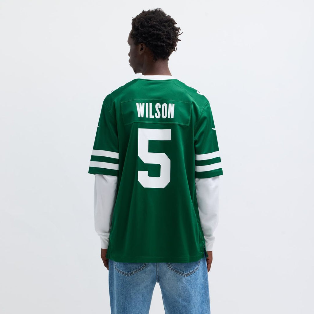 New York Jets Garrett Wilson Legacy Black Alternate Game Jersey