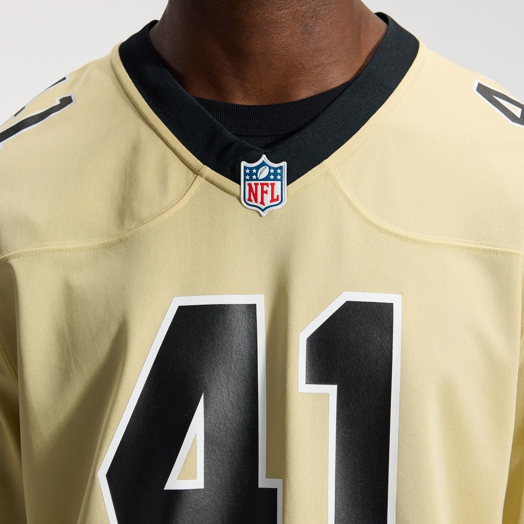 New Orleans Saints Alvin Kamara White Alternate Game Jersey