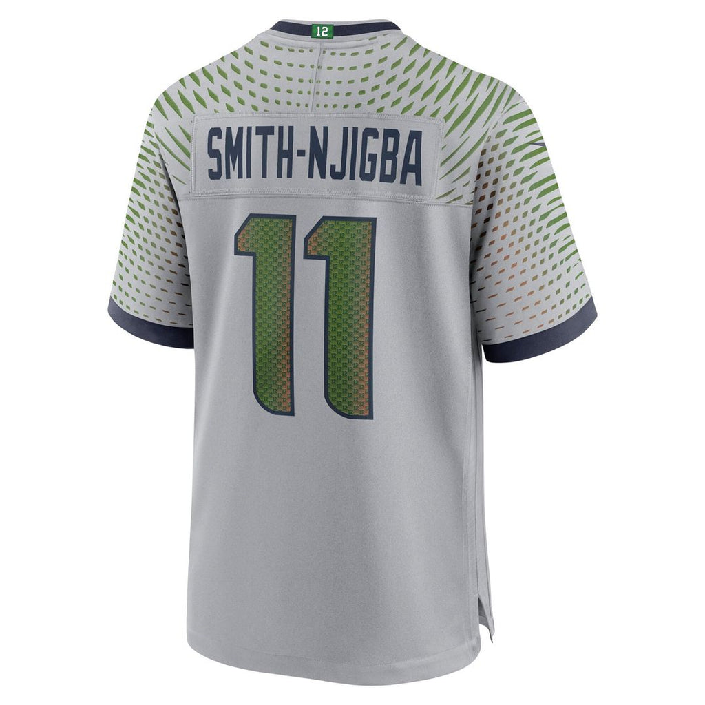 Seattle Seahawks Jaxon Smith-Njigba Gray Rivalries Collection Game Jersey