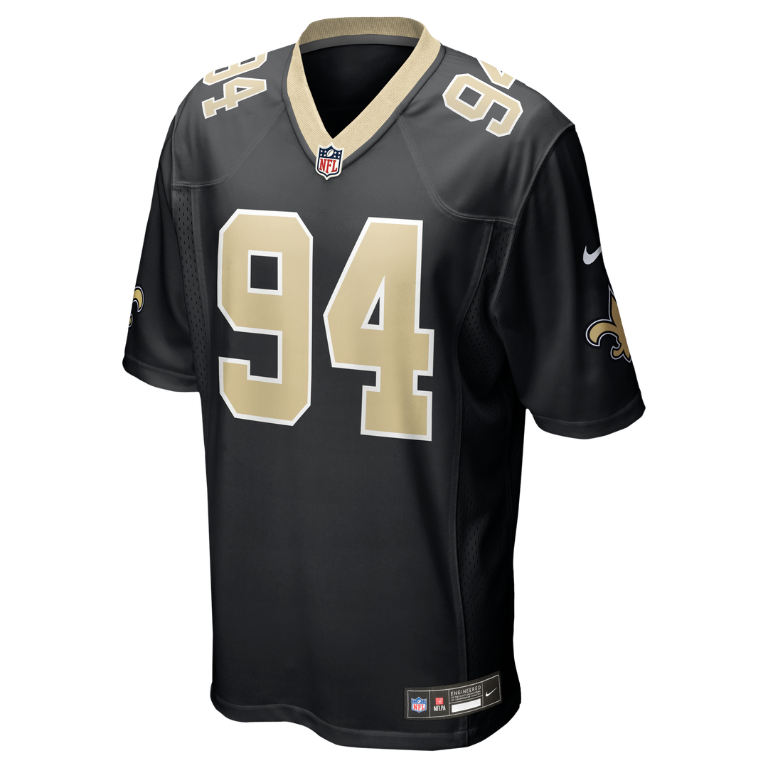 New Orleans Saints Cameron Jordan Black Game Jersey