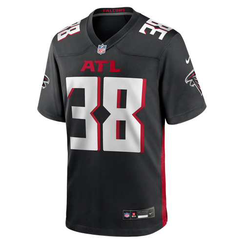 Atlanta Falcons Nathan Carter Black Team Game Jersey