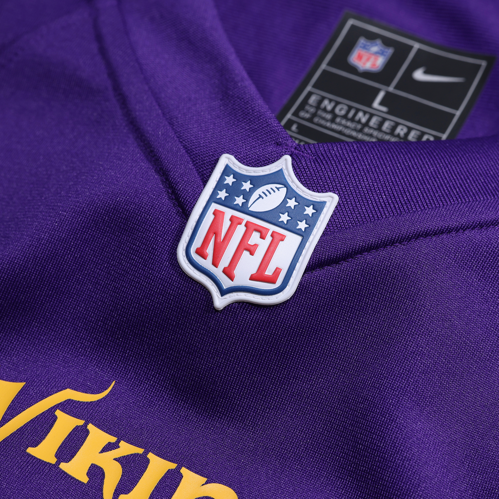 Minnesota Vikings Adam Thielen Purple Game Jersey