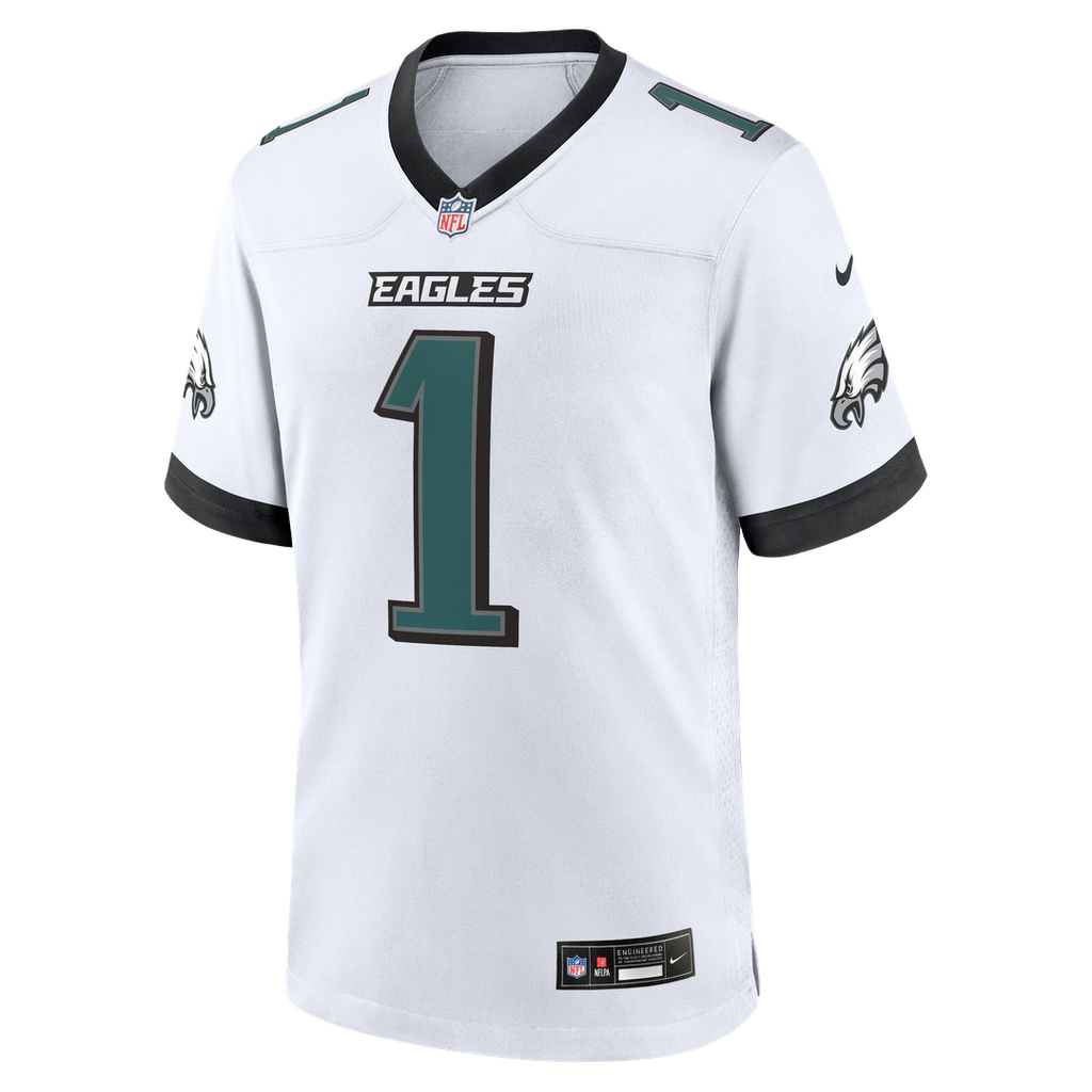 Philadelphia Eagles Jalen Hurts Black Alternate Game Jersey