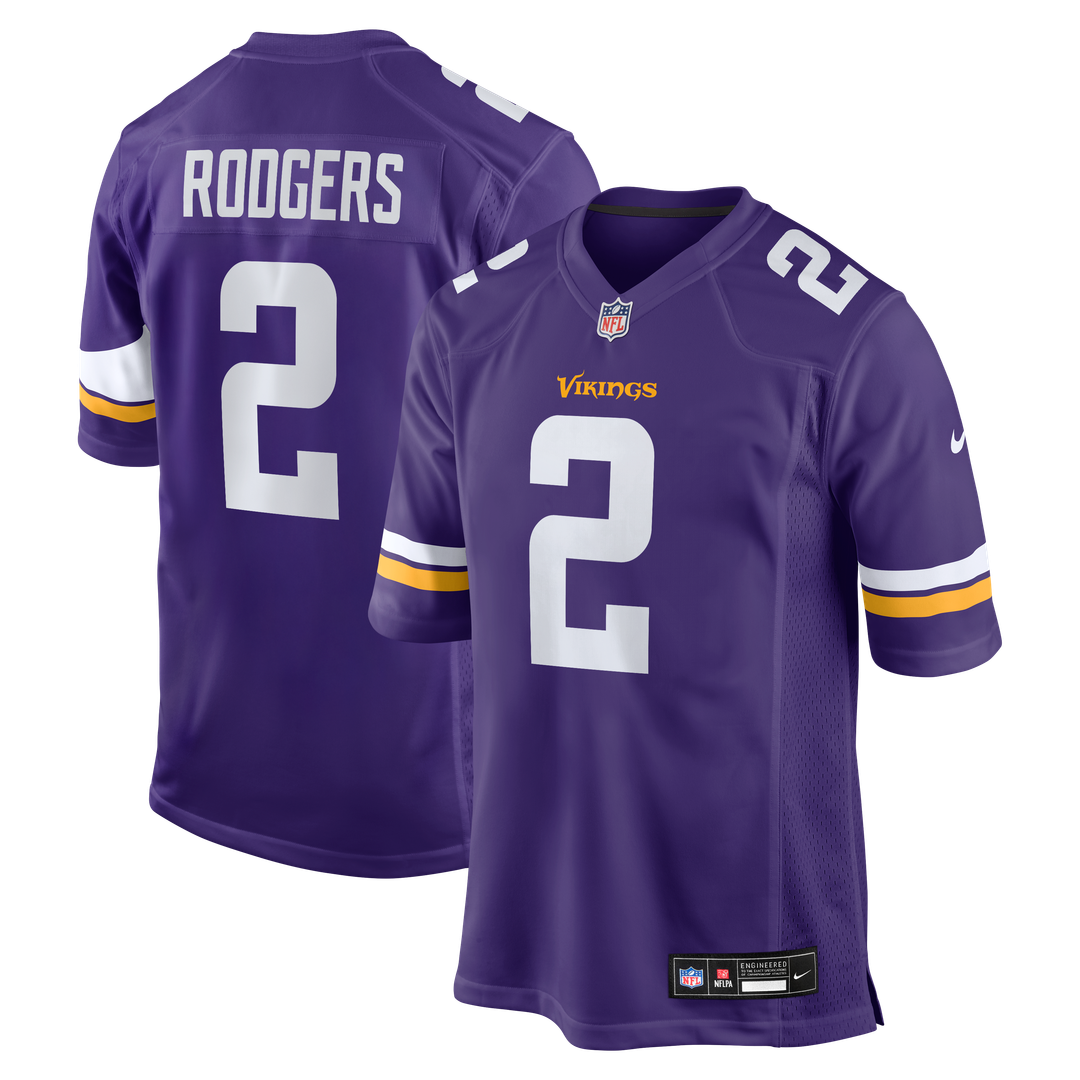 Minnesota Vikings Isaiah Rodgers Purple Team Game Jersey