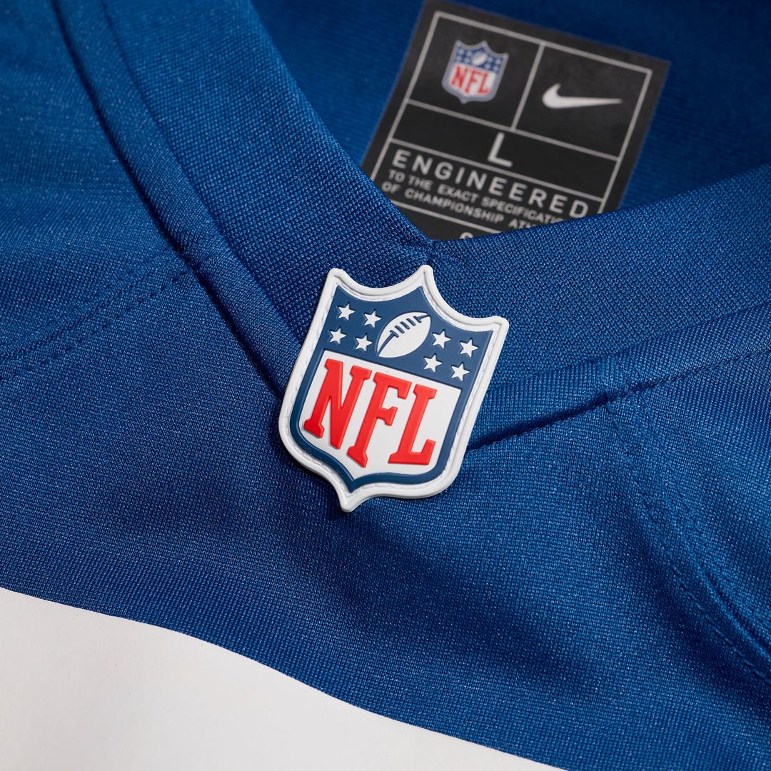 Indianapolis Colts Daniel Jones Royal Team Game Jersey