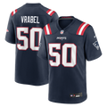 New England Patriots Mike Vrabel Navy Game Retired Player Jersey