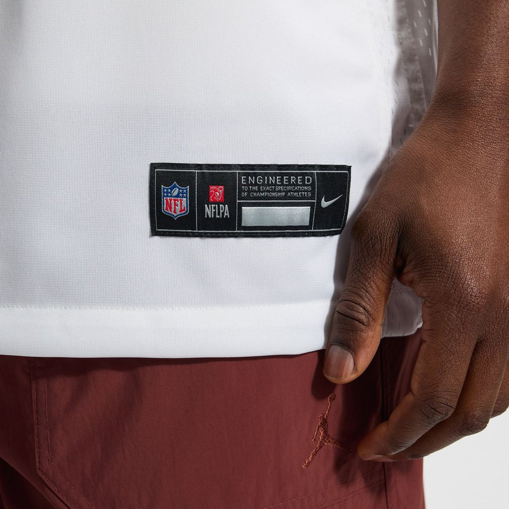 Washington Commanders Jayden Daniels White Game Super Bowl Era Jersey