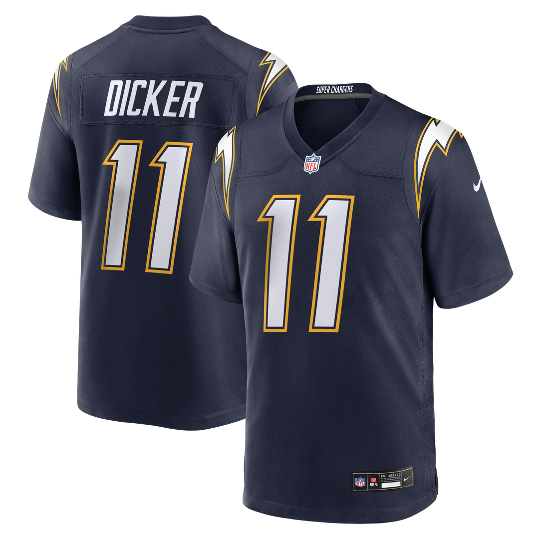 Los Angeles Chargers Cameron Dicker Powder Blue Game Jersey