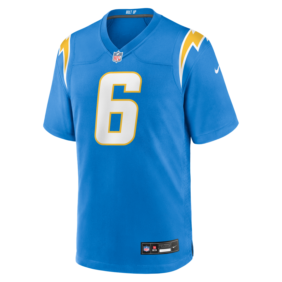 Los Angeles Chargers Eric Kendricks Powder Blue Game Player Jersey