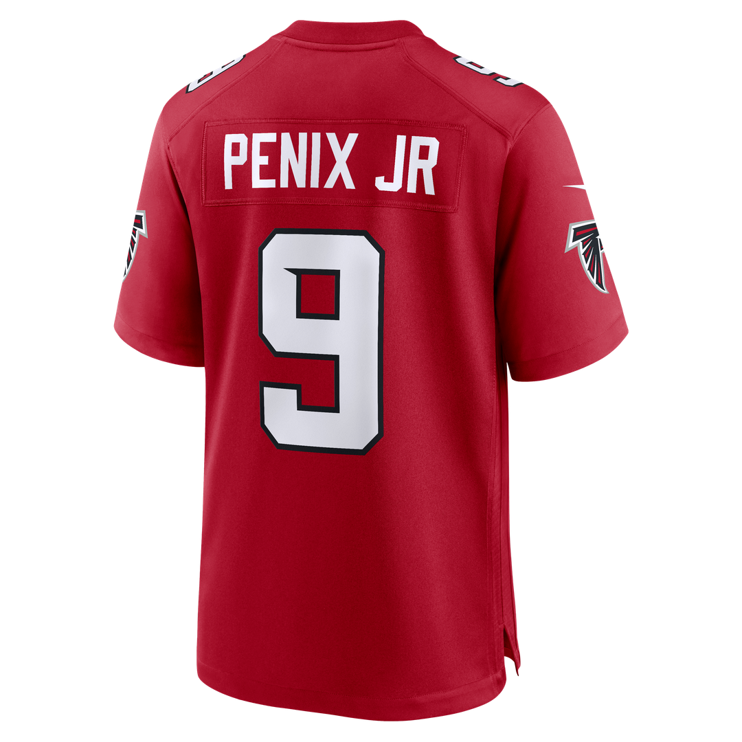 Atlanta Falcons Michael Penix Jr. Red Game Jersey