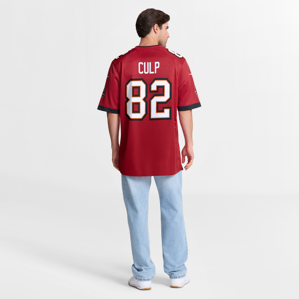 Tampa Bay Buccaneers Devin Culp Red Game Jersey