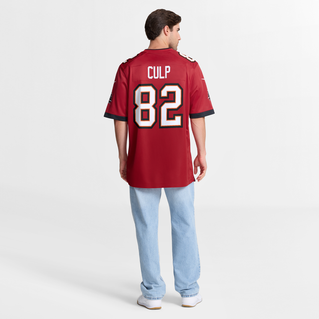 Tampa Bay Buccaneers Devin Culp Red Game Jersey