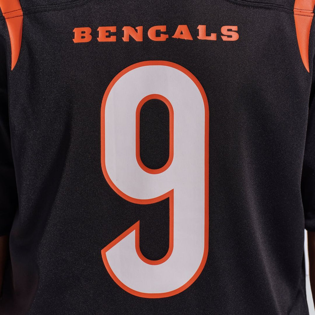 Cincinnati Bengals Joe Burrow Orange Alternate Game Jersey
