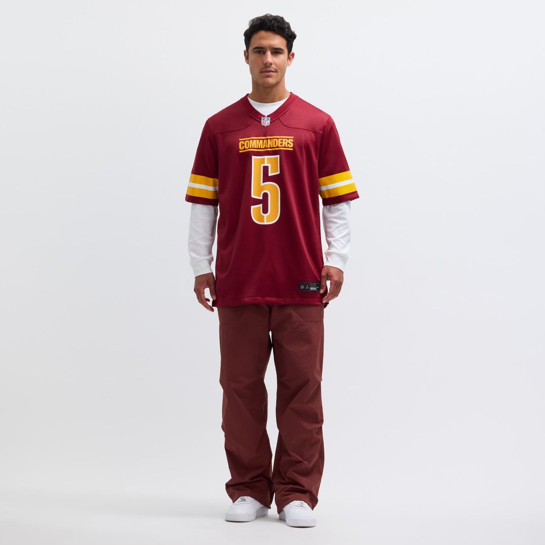 Washington Commanders Jayden Daniels Black Alternate Game Player Jersey