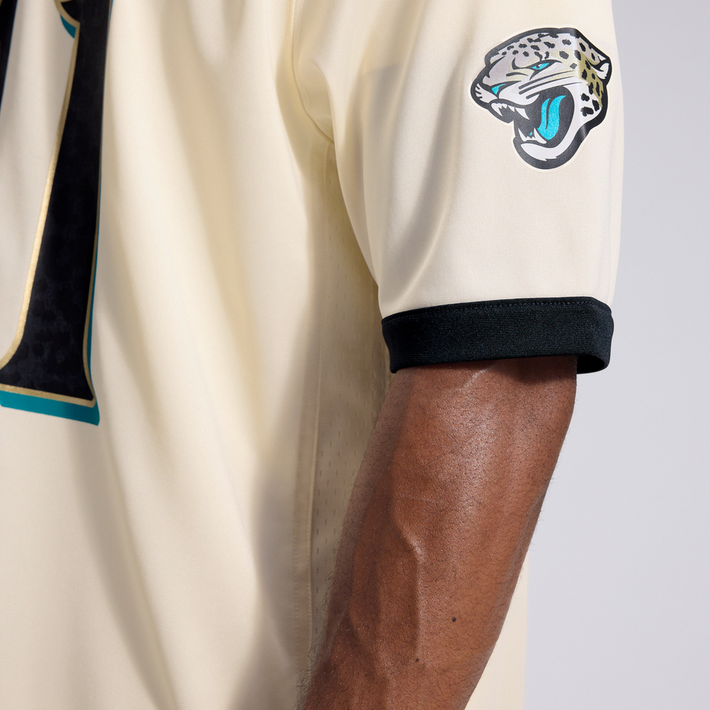 Jacksonville Jaguars Josh Hines-Allen Natural 2026 Rivalries Collection Game Jersey