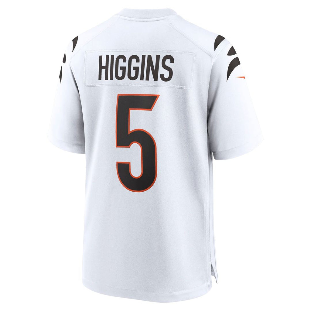 Cincinnati Bengals Tee Higgins Black Game Player Jersey