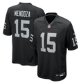 Las Vegas Raiders Fernando Mendoza Black Team Game Jersey