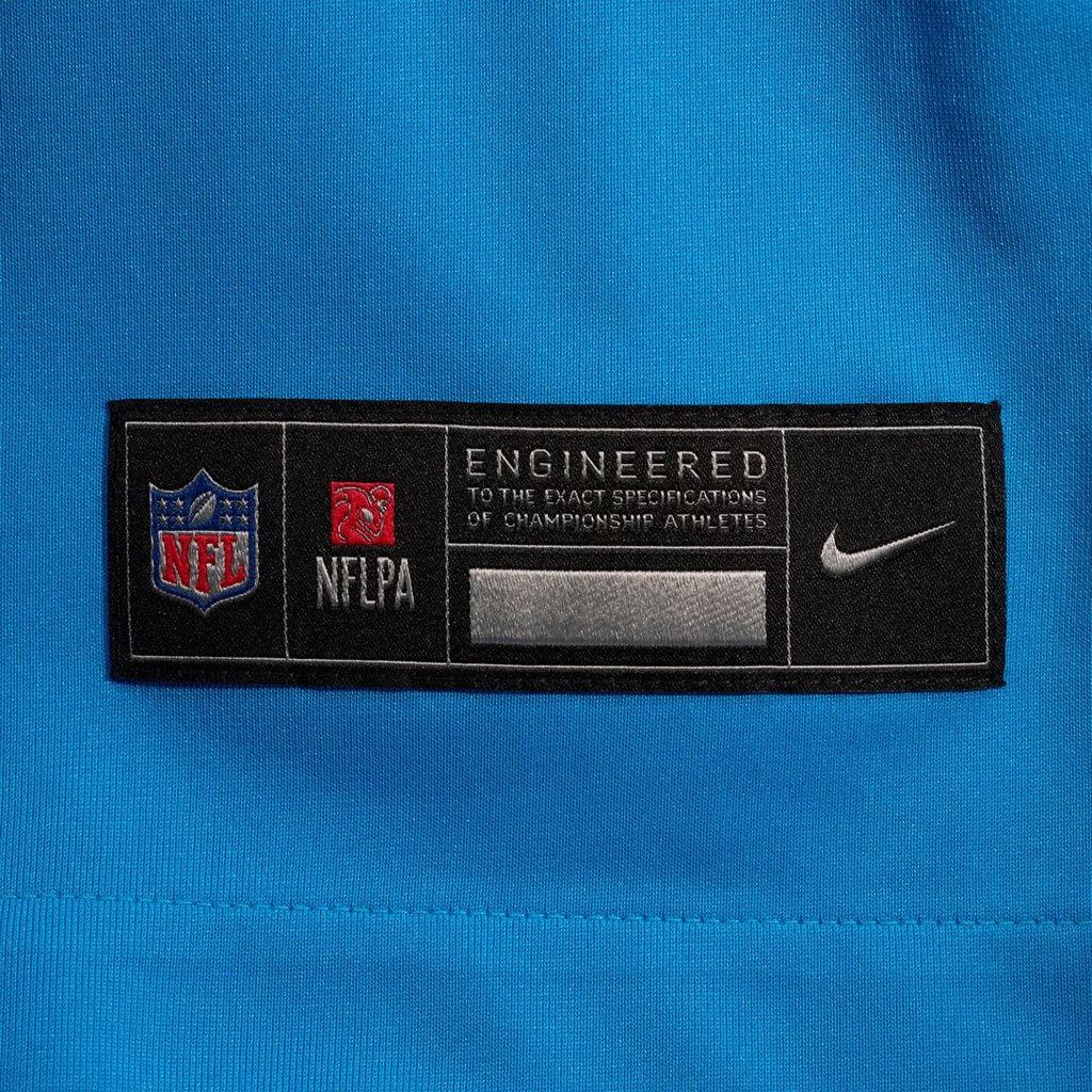 Carolina Panthers Chuba Hubbard Black Team Game Jersey