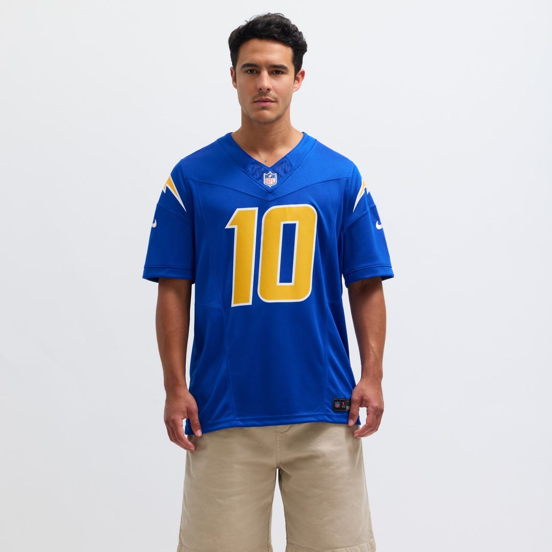 Los Angeles Chargers Justin Herbert Royal Vapor F.U.S.E. Limited Jersey