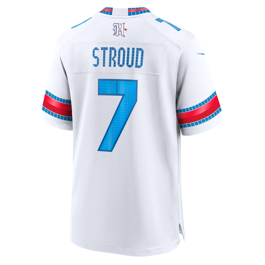 Houston Texans C.J. Stroud White 2026 Rivalries Collection Game Jersey
