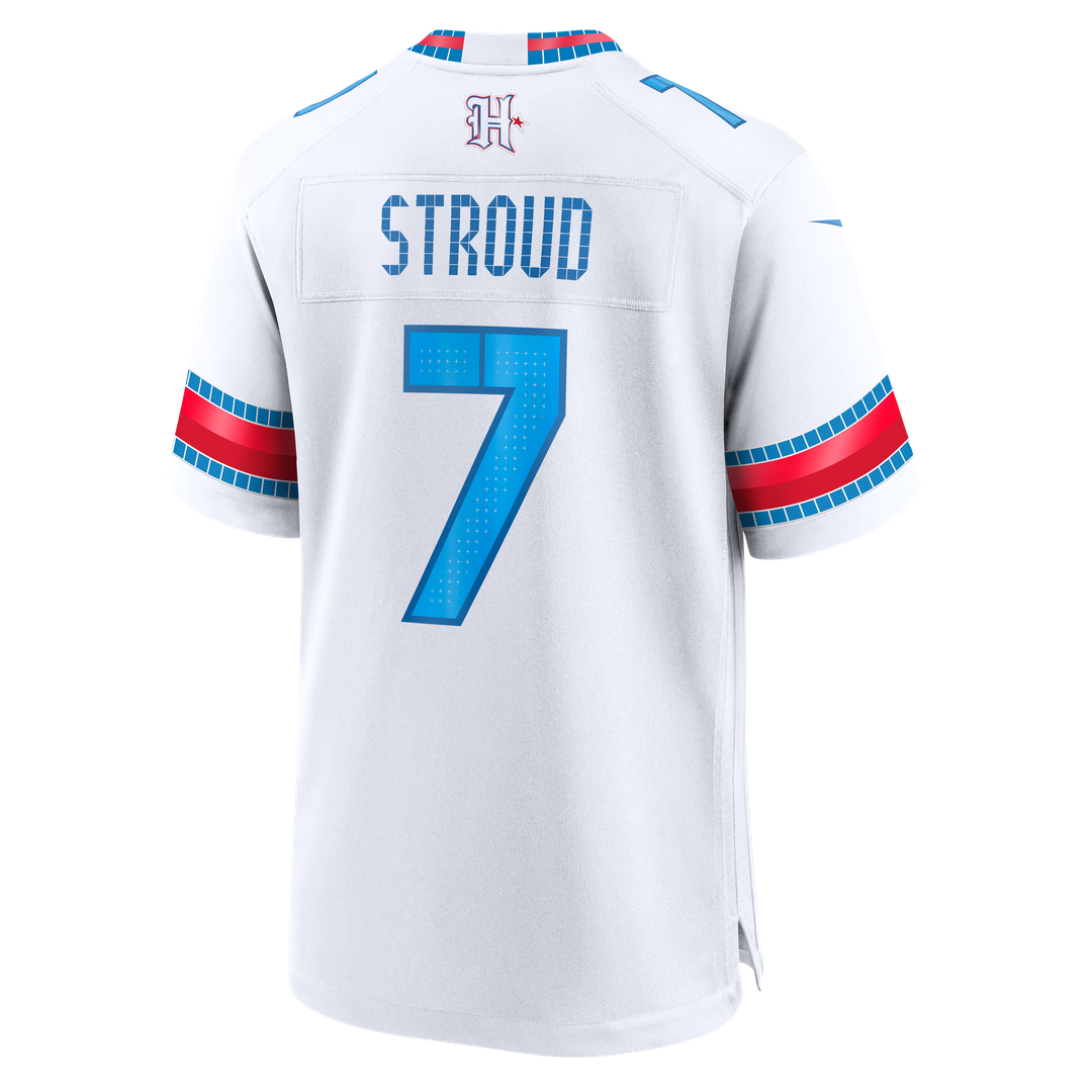 Houston Texans C.J. Stroud White 2026 Rivalries Collection Game Jersey