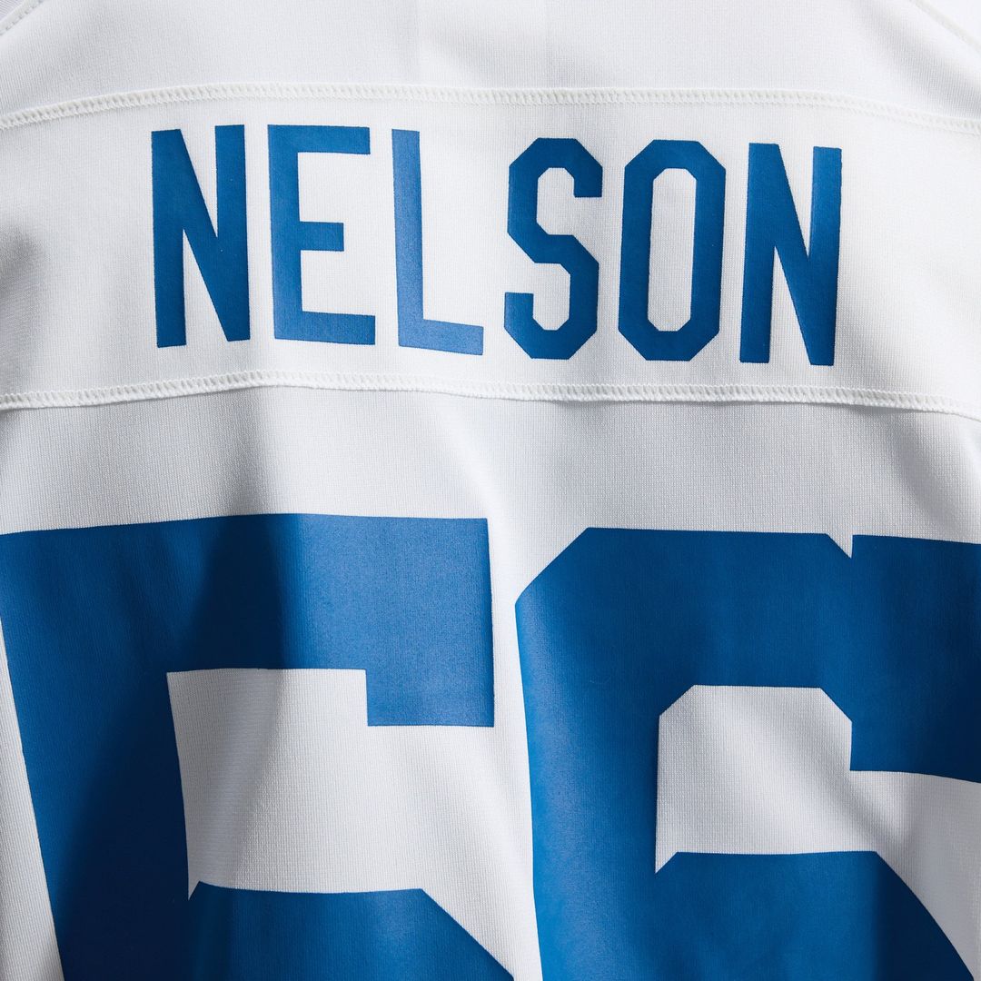 Indianapolis Colts Quenton Nelson White Game Player Jersey
