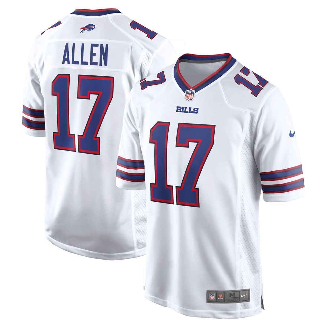 Buffalo Bills Josh Allen Red Alternate Game Jersey