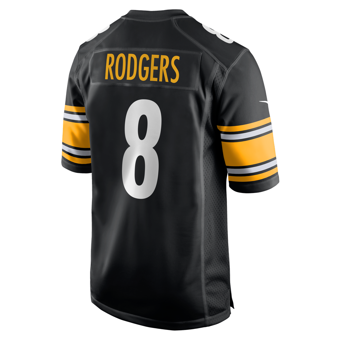 Pittsburgh Steelers Aaron Rodgers Gold Alternate 1933 Throwback Game Jersey