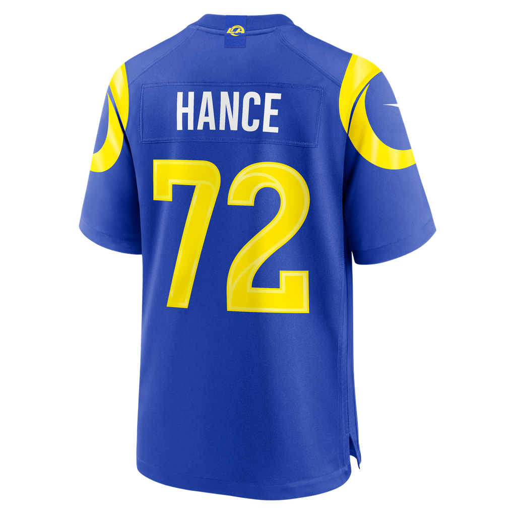 Los Angeles Rams Blake Hance Royal Team Game Jersey