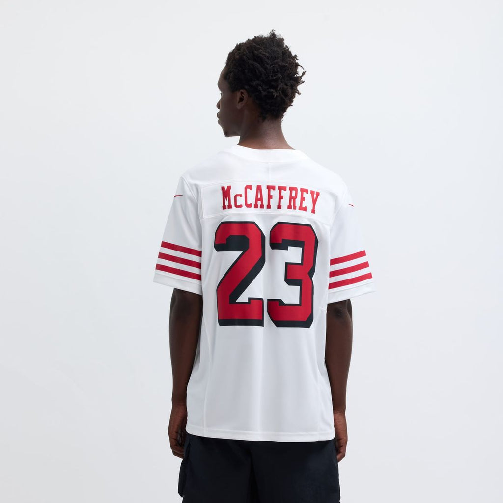 San Francisco 49ers Christian McCaffrey White Vapor F.U.S.E. Limited 2nd Alternate Jersey