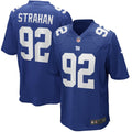 New York Giants Michael Strahan Royal Game Retired Player Jersey