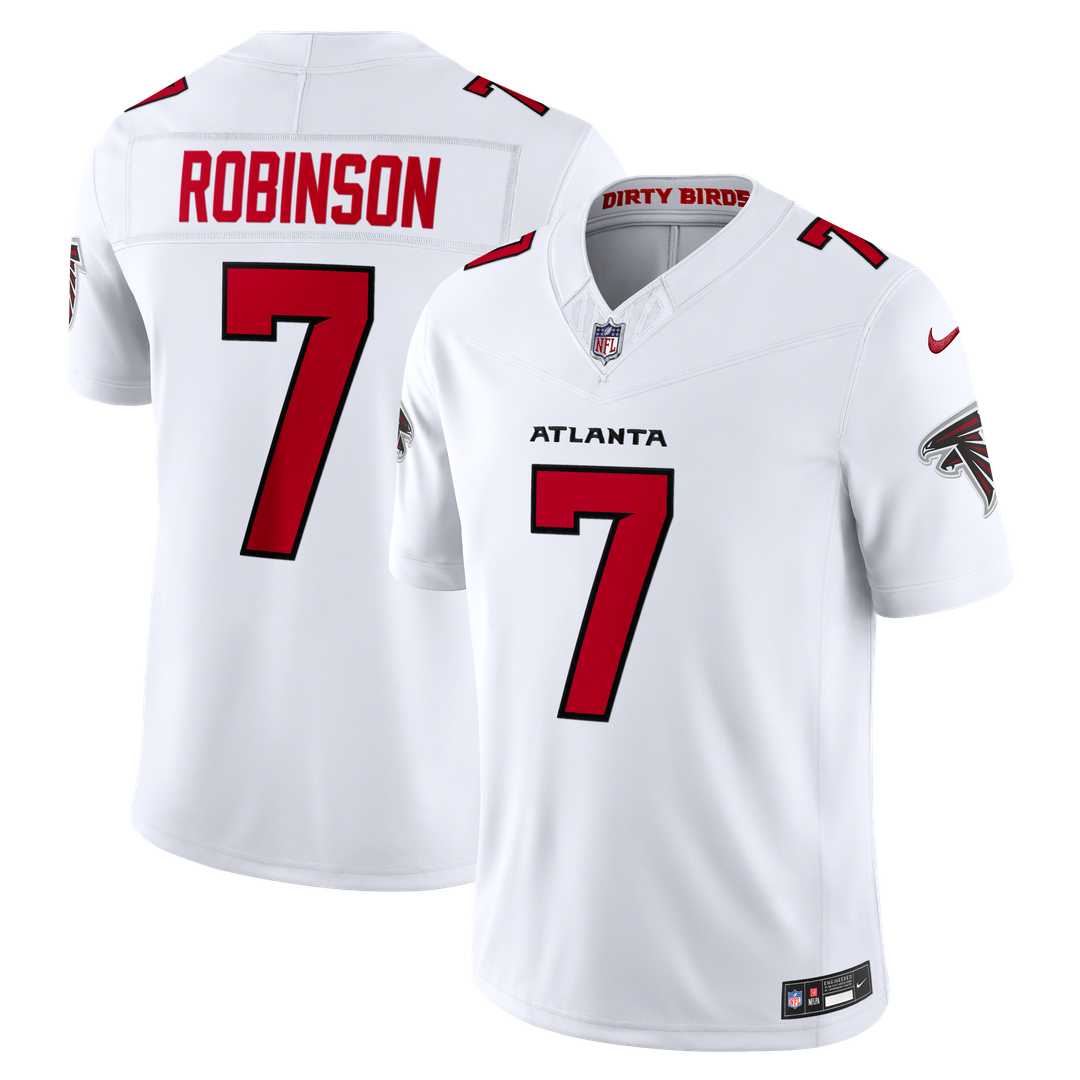 Atlanta Falcons Bijan Robinson Black Alternate Throwback Vapor F.U.S.E. Stitched Limited Jersey