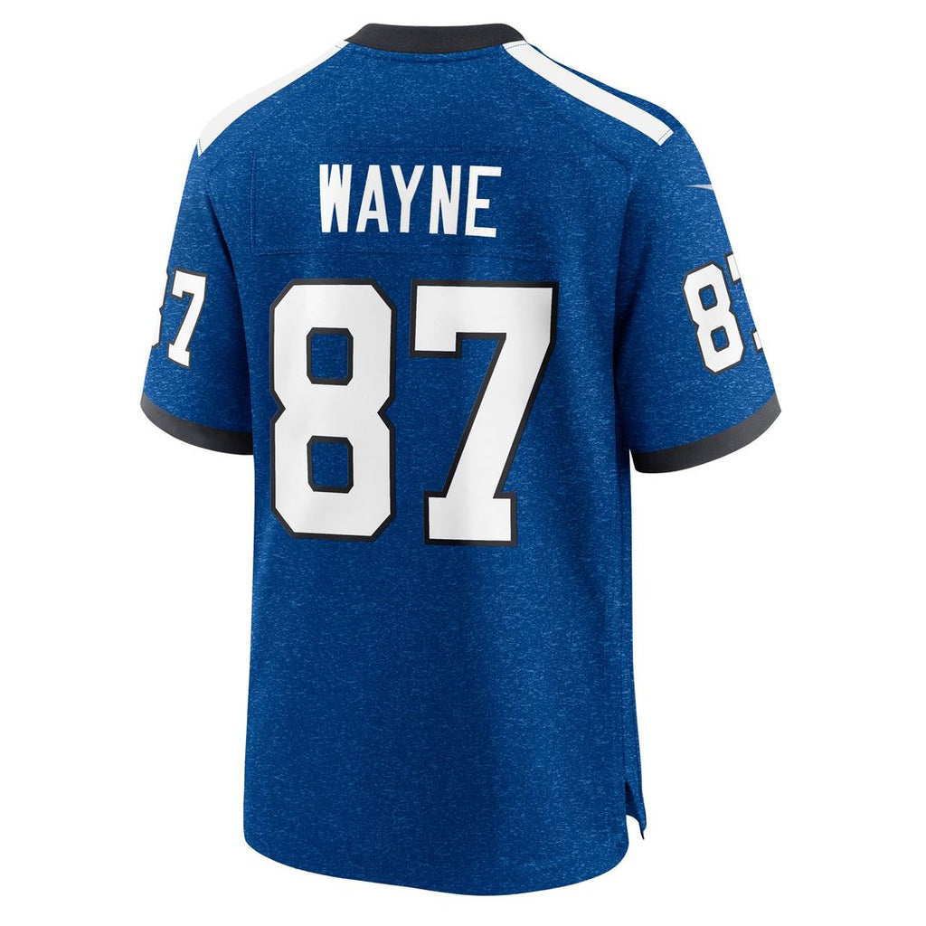 Indianapolis Colts Reggie Wayne Royal Retired Player Game Jersey