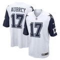 Dallas Cowboys Brandon Aubrey White Alternate Game Team Jersey