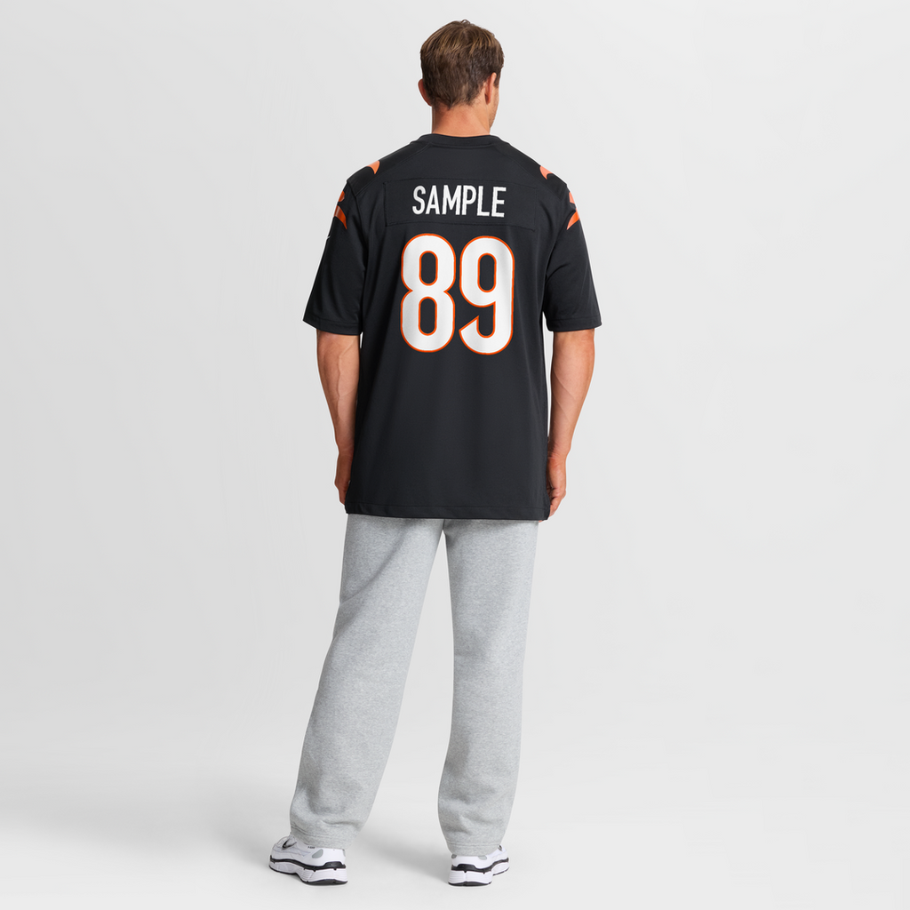 Cincinnati Bengals Drew Sample Black Game Jersey