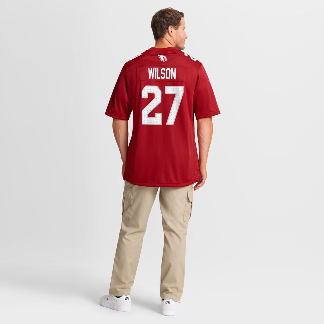 Arizona Cardinals Divaad Wilson Cardinal Team Game Jersey