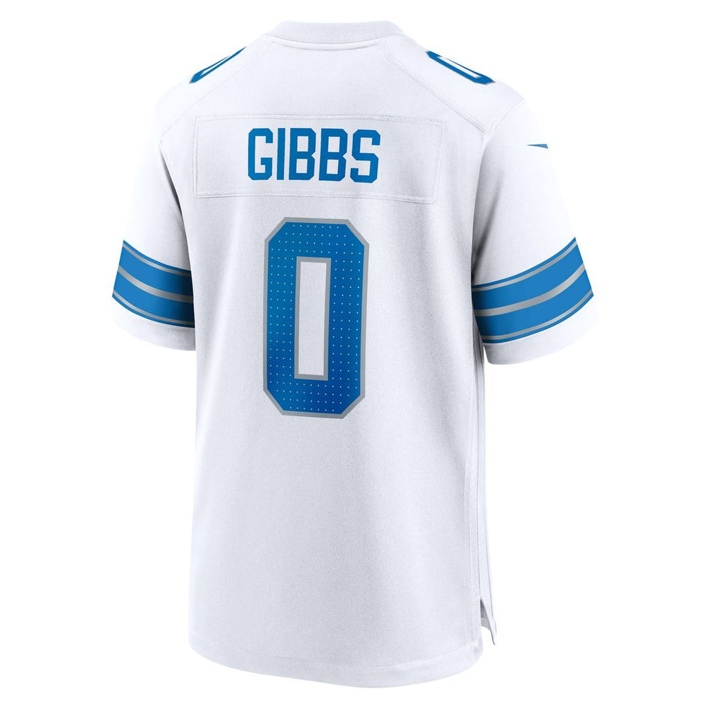 Detroit Lions Jahmyr Gibbs Blue Game Player Jersey
