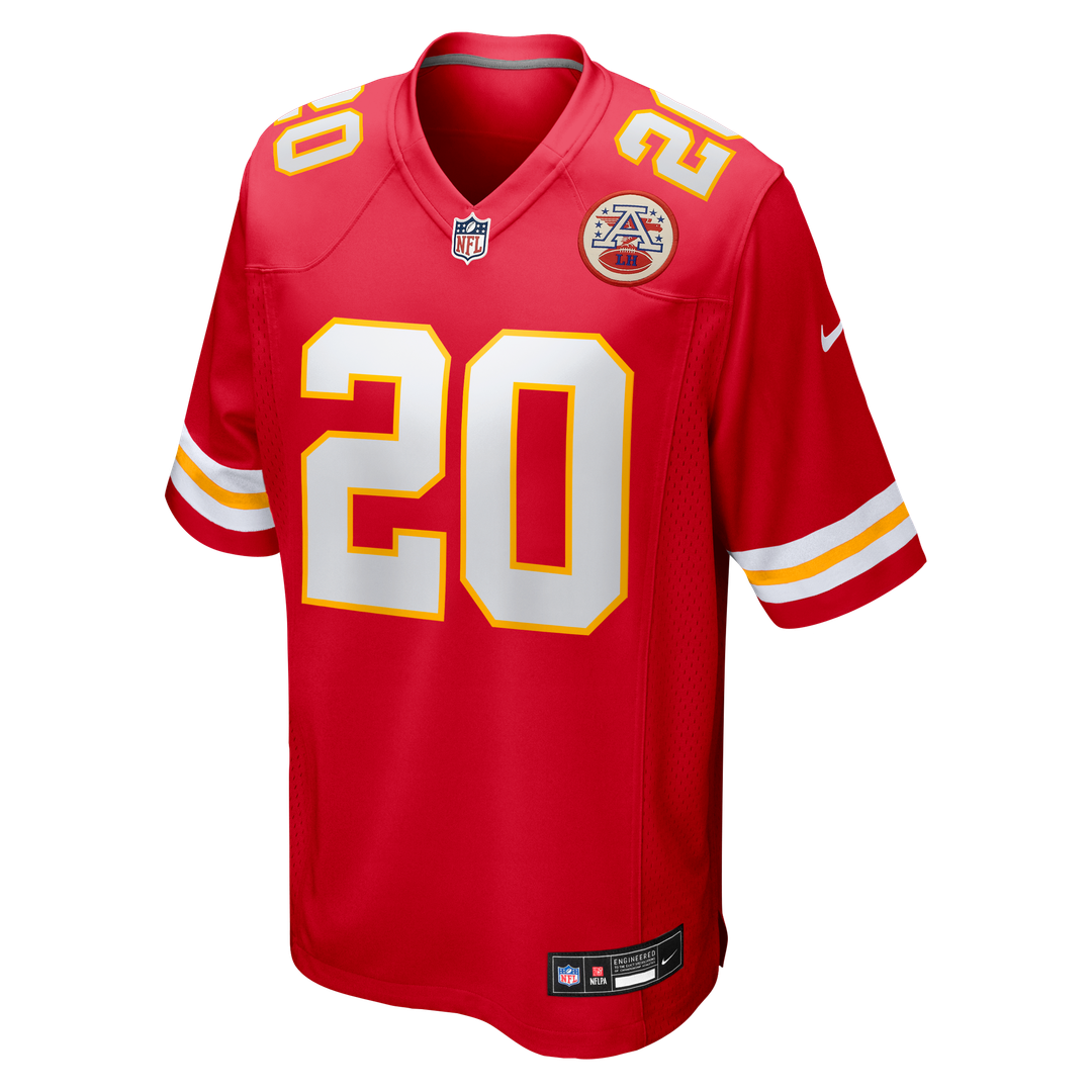 Kansas City Chiefs Justin Reid Red Game Jersey