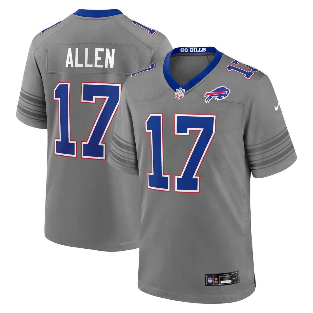 Buffalo Bills Josh Allen Red Alternate Game Jersey