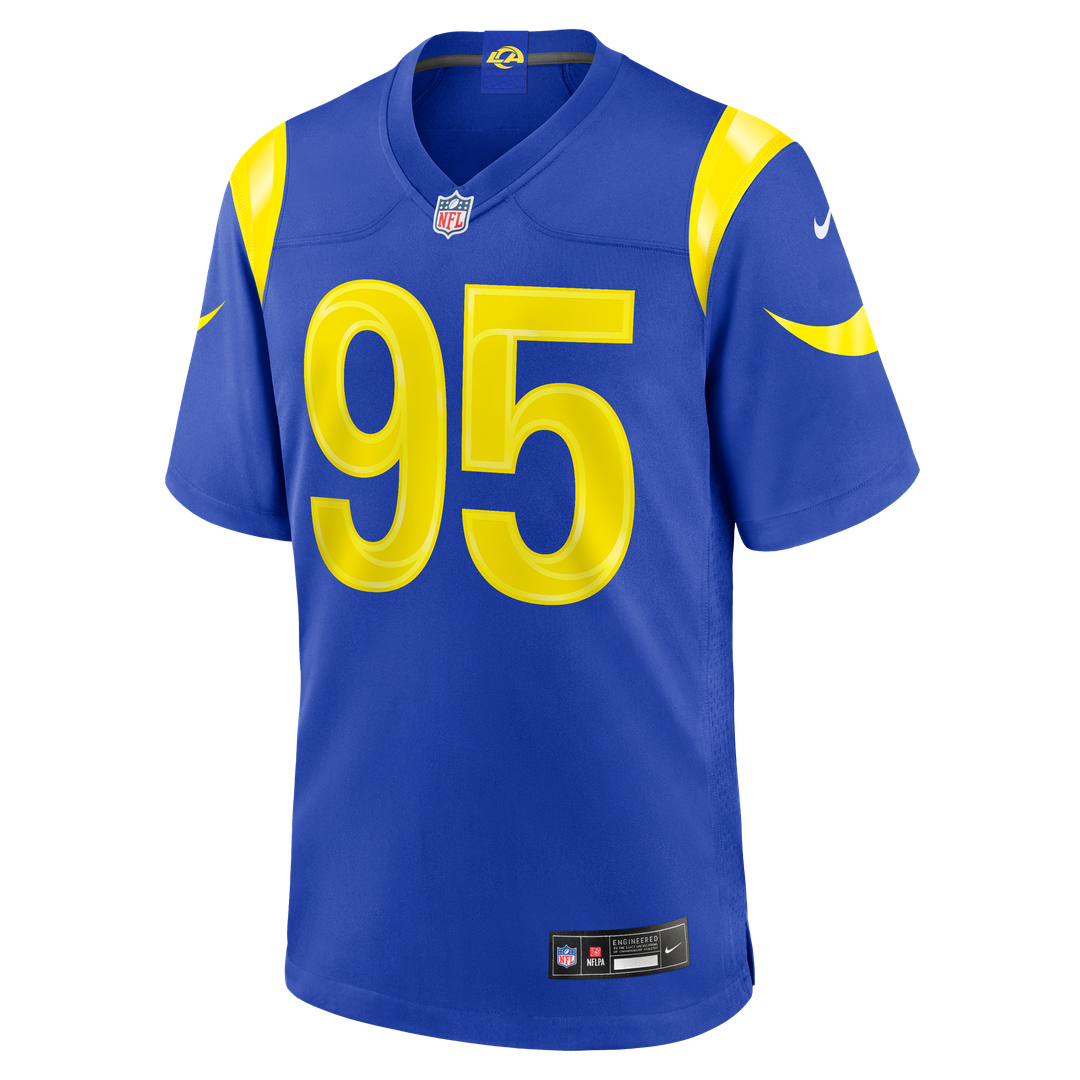 Los Angeles Rams Myles Garrett Royal Men's Game Jersey