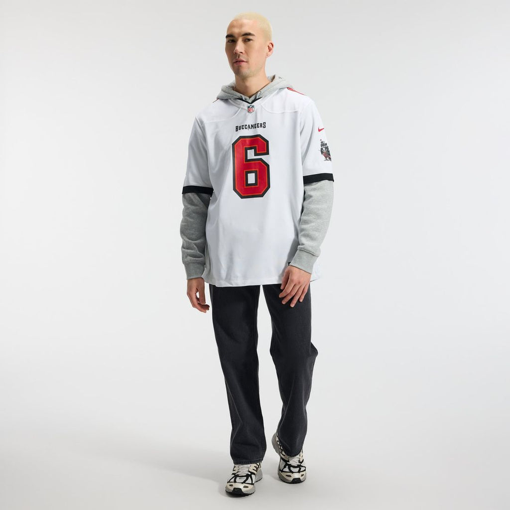 Tampa Bay Buccaneers Baker Mayfield Pewter Alternate Game Player Jersey