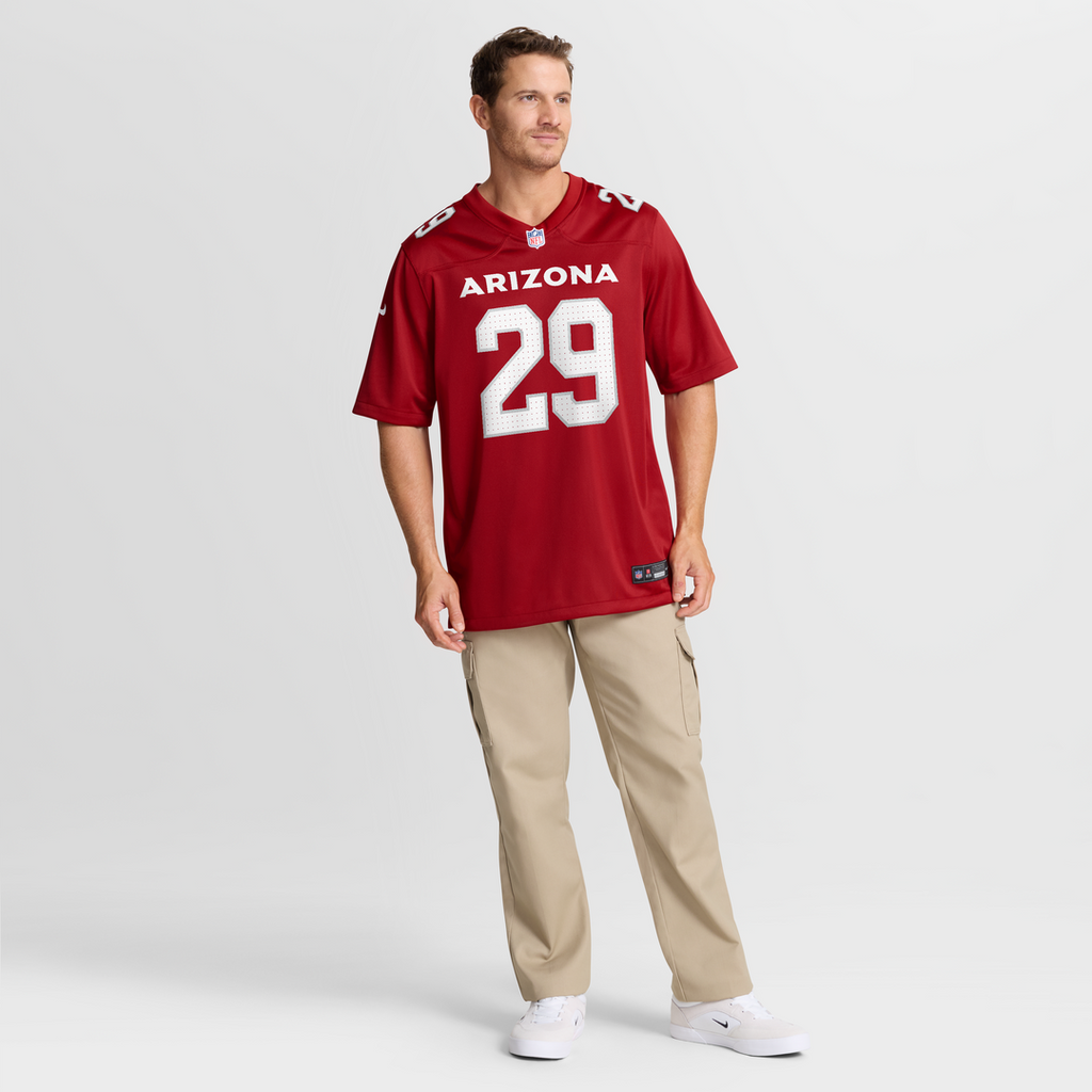 Arizona Cardinals Denzel Burke Cardinal Team Game Jersey