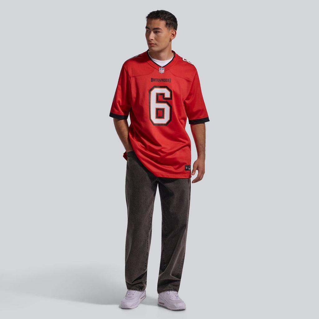 Tampa Bay Buccaneers Baker Mayfield Red Team Game Jersey