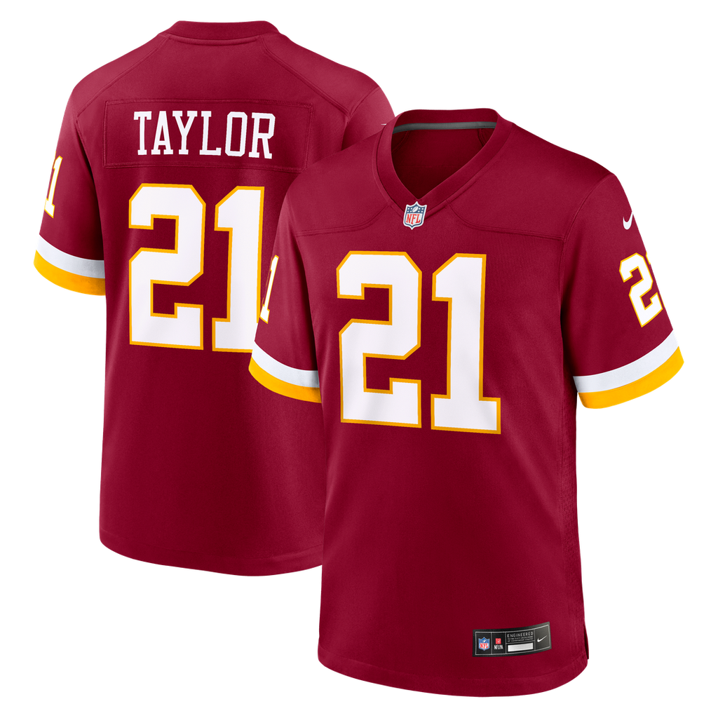 Washington Commanders Sean Taylor Burgundy Retired Player Game Jersey