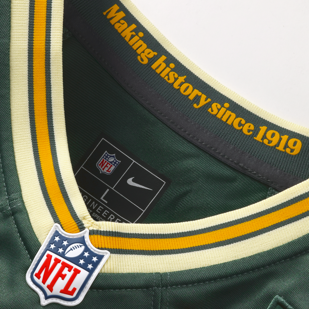 Green Bay Packers Jordan Love Green 2026 Rivalries Collection Game Jersey