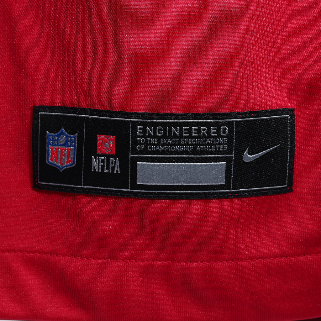 San Francisco 49ers George Kittle Scarlet 80th Anniversary Game Jersey