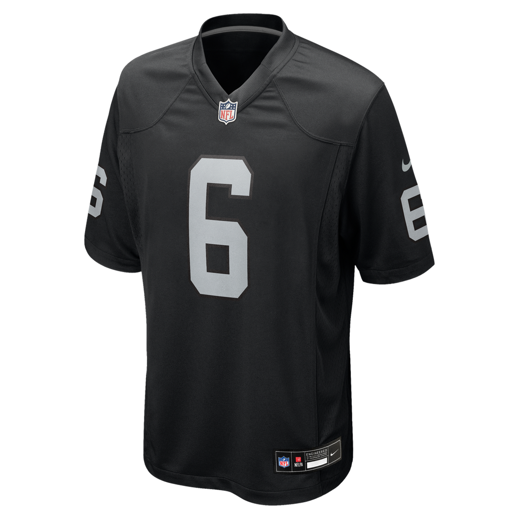 Las Vegas Raiders AJ Cole Black Game Jersey