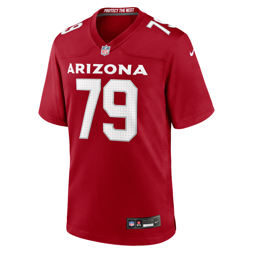 Arizona Cardinals PJ Mustipher Cardinal Team Game Jersey